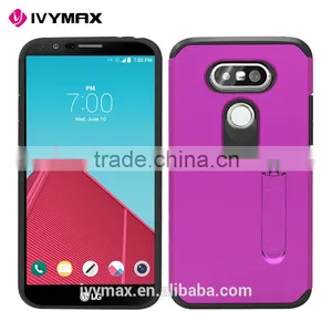 IVYMAX Hot Sale Slim Armor Case for LG G5 Mobile Phone Tpu pc Combo With Kickstand Cellphone Cover thumbnail-1