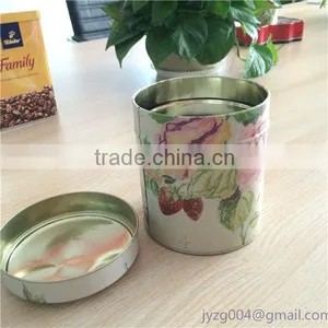 Direcrt Factory Sale Airtight Tea Storage Tins/round Chinese Tea Tin Box for Packaging thumbnail-2