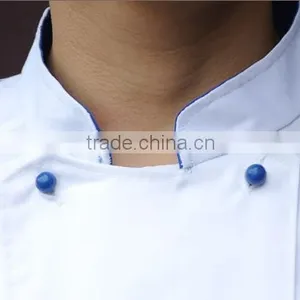 Winter White Long Sleeve Printing Kitchen Uniform Design thumbnail-3