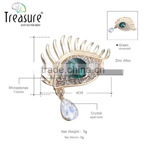 2016 Occident Rhinestone Animal Bird Brooch thumbnail-5