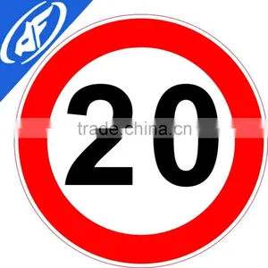 Reflective Adhesive Forbid Pedestrian Through Road Sign thumbnail-5
