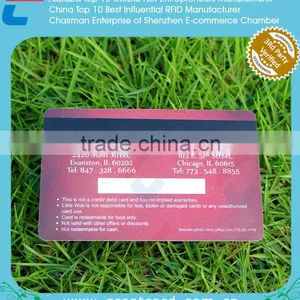 Plastic Membership Card With Signature & Magnetic Stripe thumbnail-3