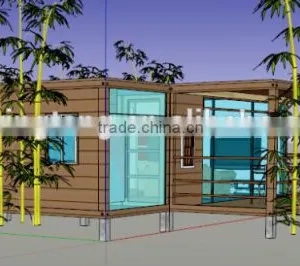 High Quality Prtable Container House , Prefabricated Villa House thumbnail-1