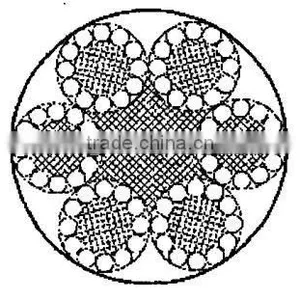 6x12 Galvanized Steel Wire Rope thumbnail-1