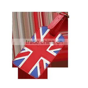 2016 High Quality Custom Logo Engraved Luggage Tags PU Name Tag for Trip thumbnail-5