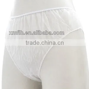 Disposable Nonwoven Briefs for Women,7pcs/opp Bag thumbnail-4