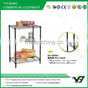 2015 Hot Sell NSF 300 lb 48x14 Inch 4 Layer Amercian Market Green Epoxy Wire Grocery Store Shelf (YB-WS026) thumbnail-4