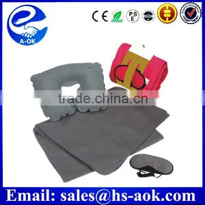 Customized U Shape Air Inflatable Neck Pillow thumbnail-1