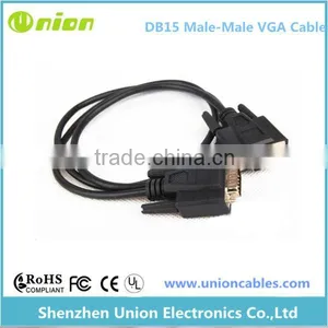 10FT 15 PIN BLUE SVGA VGA ADAPTER Monitor M/M Male To Male Cable CORD FOR PC TV thumbnail-1