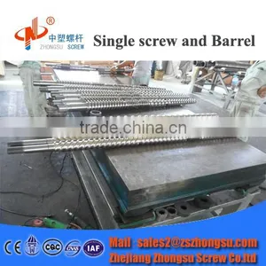 Bimetallic Parallel Twin Screw Barrel/HDPE Plastic Shoe Barrel Machinery thumbnail-1