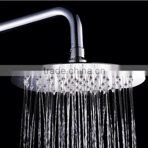 Super Thin Stainless Steel Bathroom Water Saving Rain Shower Head thumbnail-3