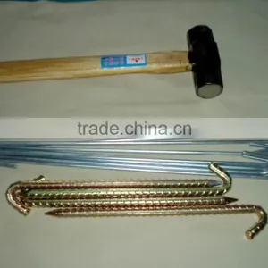 Tent Fittings/various Tent Poles,tent Pegs/Tent Hammer/tent Guy Ropes thumbnail-2