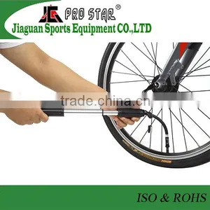 Hand Bicycle Air Pump for Inflation With Flexible Hose thumbnail-4