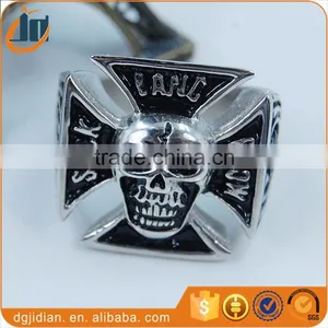Cheap Mens The Expendables Engraved Skull Ring thumbnail-1