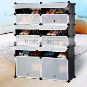 Plastic Shoe Storage Shelves Diy Shoe Racks thumbnail-4
