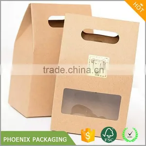 Kraft Paper Box With Window for Food thumbnail-2