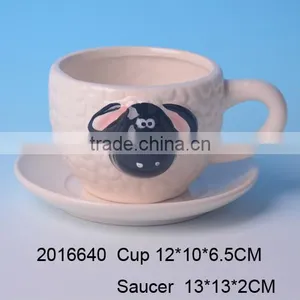 2016 New Arrival Ceramic Animal Bowl With Sheep Pattern thumbnail-6