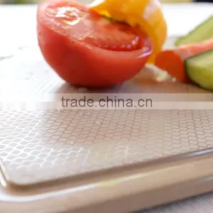 Biodegradable Natural Rice Husk Silicone Bamboo Kitchen Chopping Board thumbnail-5