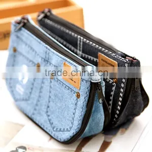Shorts Big Capacity Pencil Case Canvas Cosmetic Bag thumbnail-6