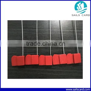 ABS With Steel Core RFID Sealing Tag With F08 Chips for Container Tracking thumbnail-2
