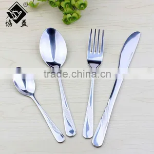 Fasion Design Moden Mirror Polish Wholesale Stainless Steel Dinnerware thumbnail-1