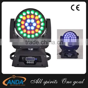 2016Newest High Brihtness Stage Light 36pcs *10w RGBW LED Moving Head Zoom Light thumbnail-1