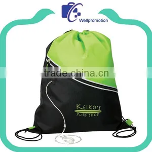 Wholesale Polyester Drawstring Sport Bags Drawstring Backpack thumbnail-2
