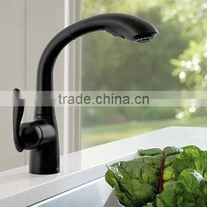 Oil Rubbed Bronze Commercial American Style Pull Out Kitchen Faucet 5874-ORB thumbnail-1