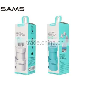 Original USAMS Multi-function 4 in 1 UK EU US AU Standard 10A Travel Charger Adapter Universal Socket thumbnail-6