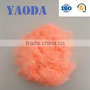 Bright Pink Colored Recycled PSF of 1.5Dx38mm thumbnail-1