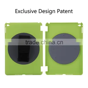 Special Design 360 Rotating Handheld PU Cover for Ipad Air 2 Case thumbnail-3