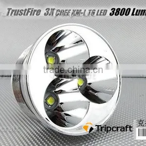 2014 New 3T6 Long Distance Police Torch Light Led Flashlight thumbnail-2