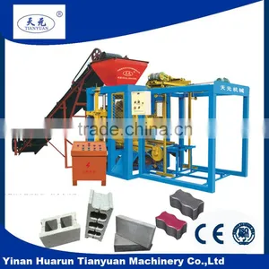 QTJ4-26D Factory Supplier Used Concrete/cement Block Making Machine for Sale thumbnail-1