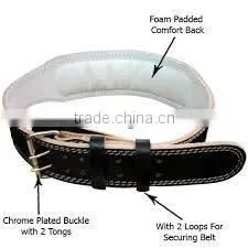 Leather Weightlifting Belt/Weightlifting Belts thumbnail-1