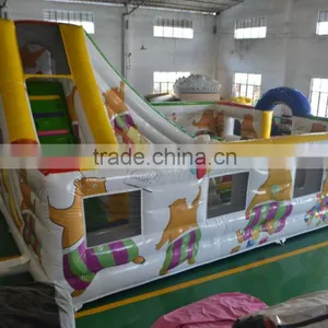 Best Selling Products Sex Pig Inflatable Amusement Park Inflatable Fun City Inflatable Playground For Kids thumbnail-1