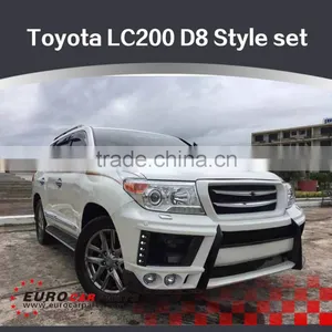 Toyota Land Crusier Lc200 Fj200 DOULE EIGHT STYLE 2008year and After to 2015 New Look Style Bumper Set thumbnail-1
