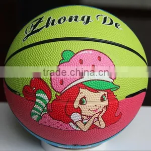 Size 3 Rubber Basketball thumbnail-5