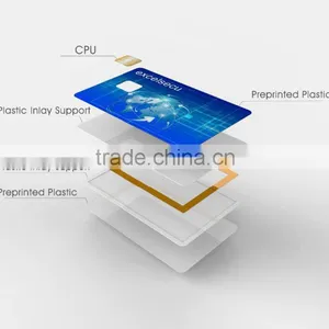 ESECU High Security Dual Interface LCD Display Smart Card for Credential Application thumbnail-4