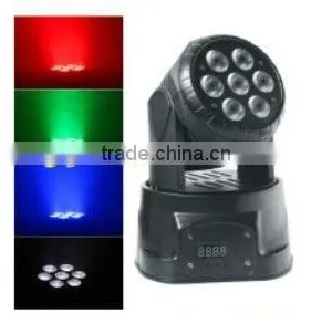 High Quality Led Moving Head 7pcs x 10 Watts Led Moving Head Wash Light Color Change Moving Head Led thumbnail-2