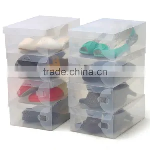 Customize Clear Plastic Shoe Box thumbnail-1