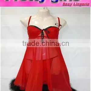 Top Quality Open Girls Babydoll Dress (m3423) thumbnail-1