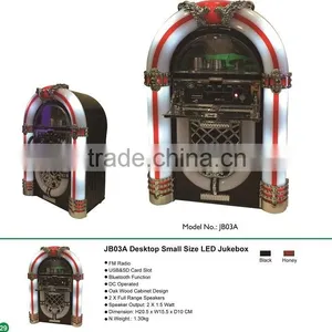 Desktop Jukebox Speaker With Bluetooth FM Radio for Christmas Gift / Birthday Gift / Father's Day Gift / Music Gift thumbnail-3