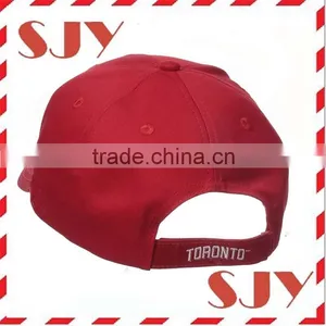 Red Cotton Twill Cheap Custom Logo Baseball Hat no Minimun thumbnail-2
