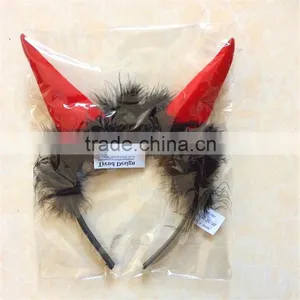 Wholesale Cheap Halloween Decorative Headband Red Devil Headband thumbnail-2
