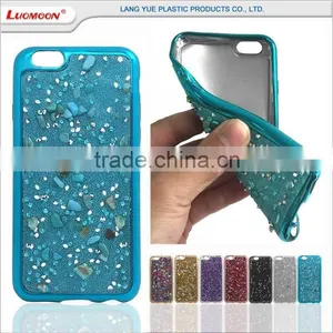 Electroplating Transparent Screen Simple Mobile Phone Case for Huawei y5 for Samsung Galaxy On5 thumbnail-1