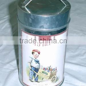 Galvanised Tin Case With Handle, Galvanised Box thumbnail-1