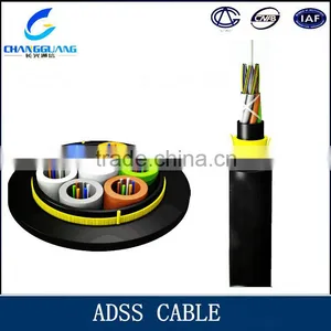 ADSS Cable Self Supporting Aerial Singlemode Fiber Optical 36 Core Cable thumbnail-1