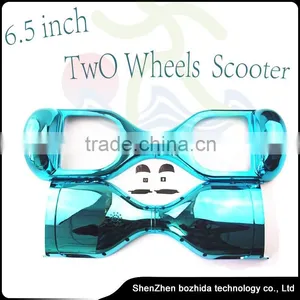 Bluetooth and LED Light Self Balancing Electric Smart Scooter Self Balance 2 Wheel Chrome Hover Board thumbnail-2