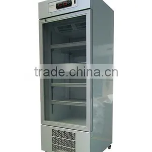 260L Pharmacy Hospital Single Temperature Glass Door Medical Storage Refrigerator thumbnail-2