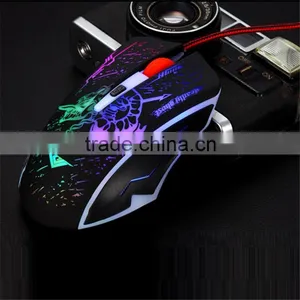 Adjustable 1200 1600 2400 DPI 6 Buttons Game Mouse With Backlight Plug and Play thumbnail-4